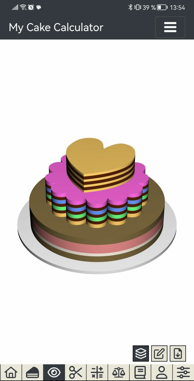 My Cake Calculator – The most complete app for professional Cake Designers